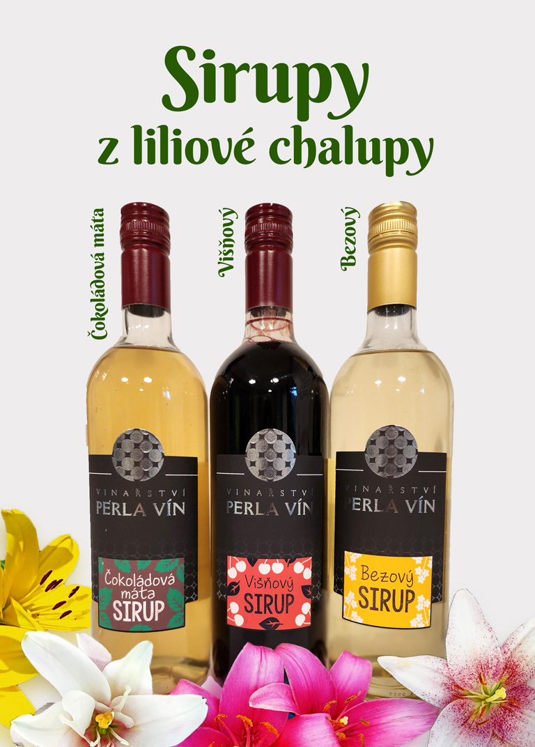 Sirupy z liliové chalupy